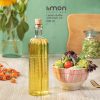 بطری ابلیمو خوری درب چوب پنبه ای لیمون