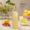 بطری ابلیمو خوری درب چوب پنبه ای لیمون - Image 4